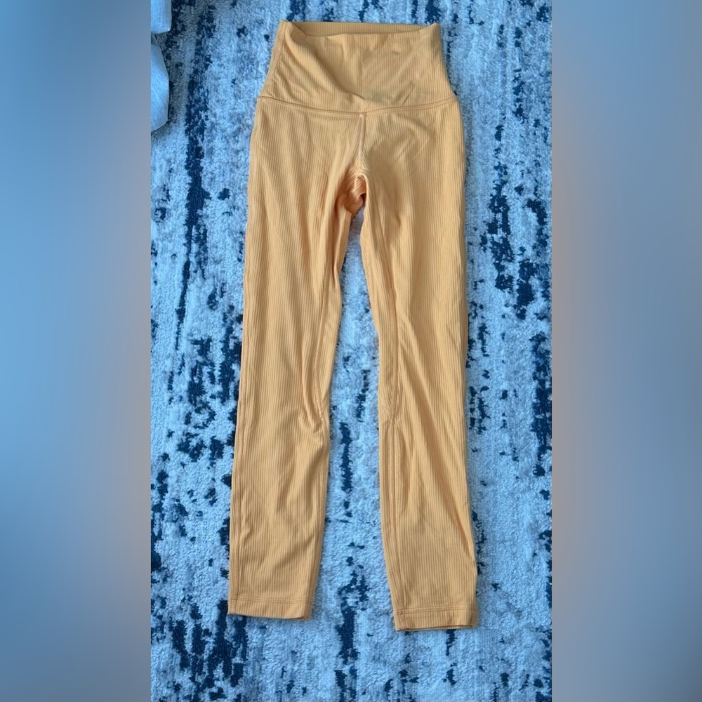 NWOT Lululemon Align Ribbed High-Rise Pant 25"